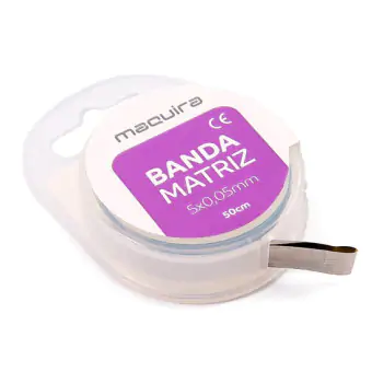 BANDA MATRIZ ACO INOX 0,05 X 5 MM - MAQUIRA