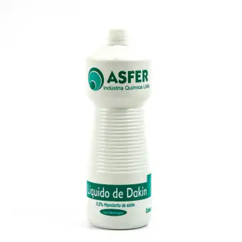 HIPOCLORITO DE SODIO 0,5% LIQUIDO DE DAKIN 1L - ASFER