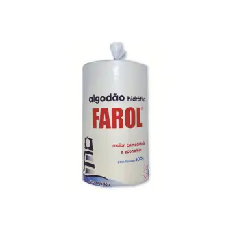 ALGODAO HIDROFILO EM ROLO 500G - FAROL