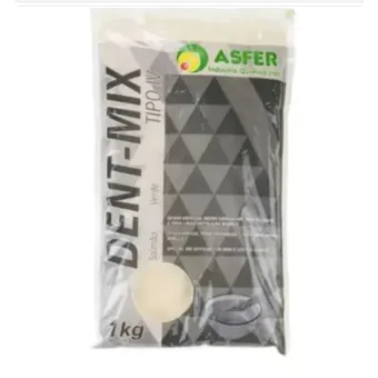 GESSO PEDRA DENT -MIX TIPO IV SALMAO 1KG - ASFER