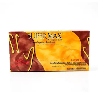 LUVA PROCEDIMENTO POWDER FREE G  - SUPERMAX