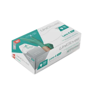 LUVA PROCEDIMENTO S/ PO LANO-E PREMIUM QUALITY P - UNIGLOVES