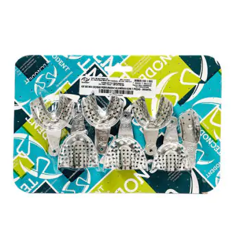 MOLDEIRA ALUMINIO NFANTIL PERFURADA SORT 7UN - TECNODENT