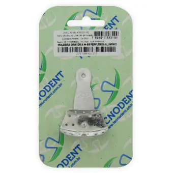 MOLDEIRA ALUMINIO PERFURADA GIRATORIA N87 - TECNODENT