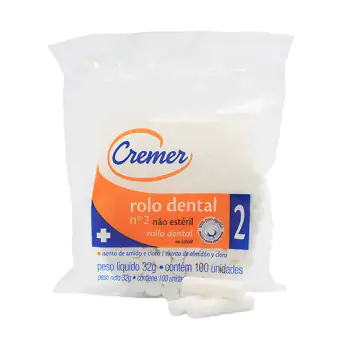 ROLETE DE ALGODAO 2 100UN - CREMER