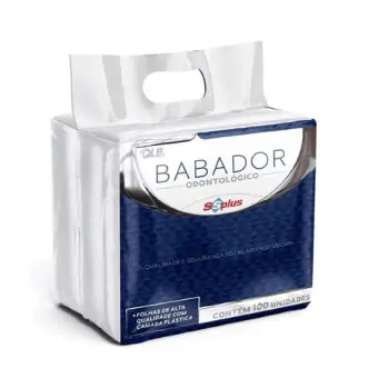BABADOR IMPERMEAVEL BRANCO C/100UN - SSPLUS