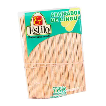 ABAIXADOR DE LINGUA C/100UN - ESTILO