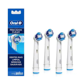 REFIL ESCOVA ELETRICA PRECISION CLEAN 4UN - ORAL-B