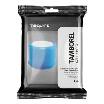 TAMBOREL DE PLASTICO AZUL AUTOCLAVAVEL - MAQUIRA