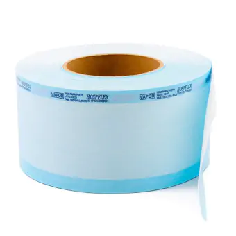 ROLO DE ESTERILIZACAO 08CMX100 - HOSPFLEX