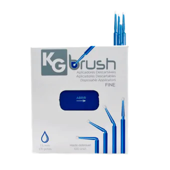 MICROBRUSH KG FINO 100UN AZUL - KG SORENSEN