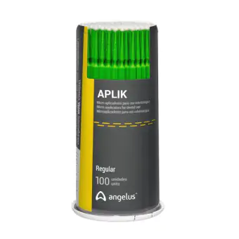 APLICADOR APLIK REGULAR VERDE 100UN - ANGELUS