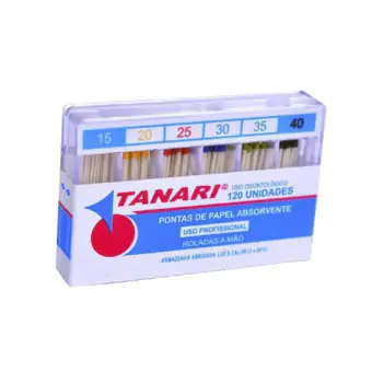 PONTA DE PAPEL ABSORVENTE 15-40 28MM 120UN - TANARI