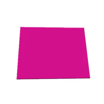 PLACA SOFT QUADRADA 3MM PINK 5UN - BIO-ART