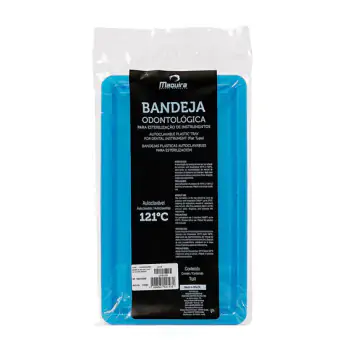 BANDEJA P/ EST DE INST AUTOC 22X09X1,5 AZUL -MAQUIRA